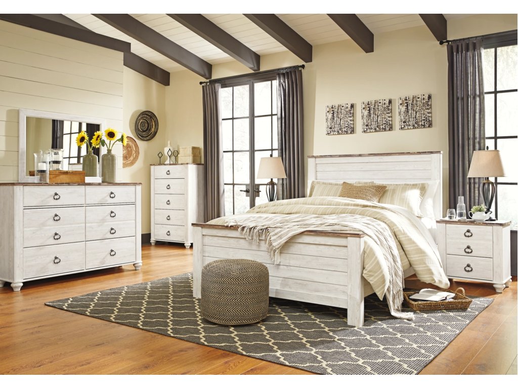 Willowton Queen Panel Headboard - image 9