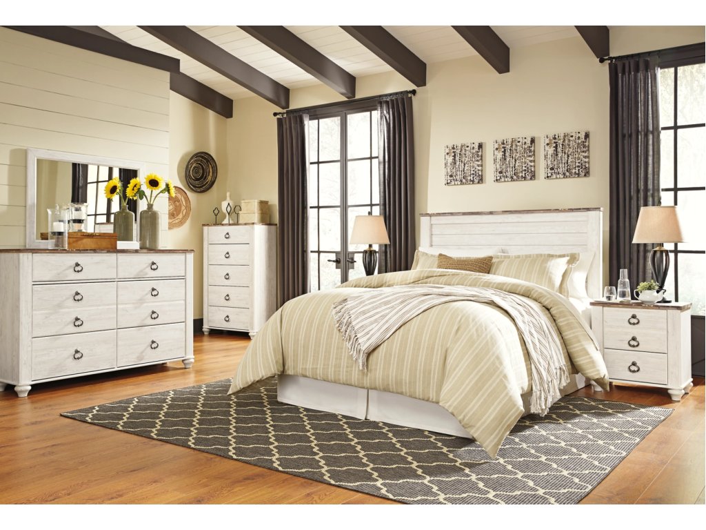 Willowton Queen Panel Headboard - image 8