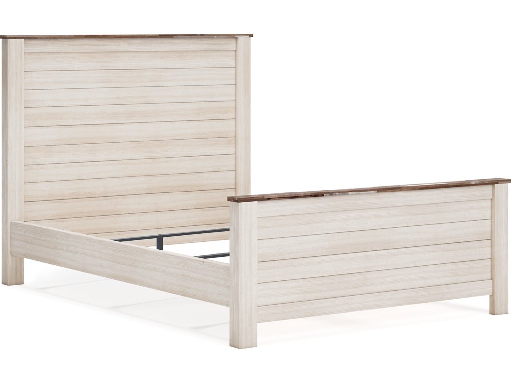 Willowton Queen Panel Bed, Dresser, Mirror, and Nightstand - image 3