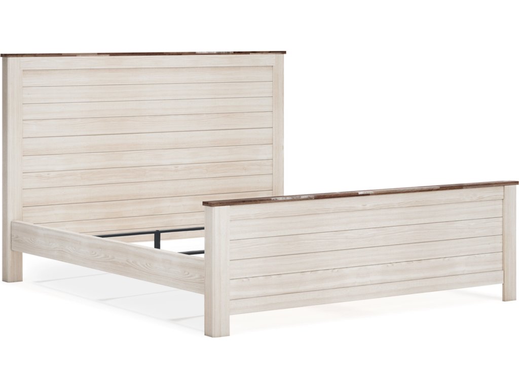 Willowton King Panel Bed, Dresser, Mirror, and Nightstand - image 3
