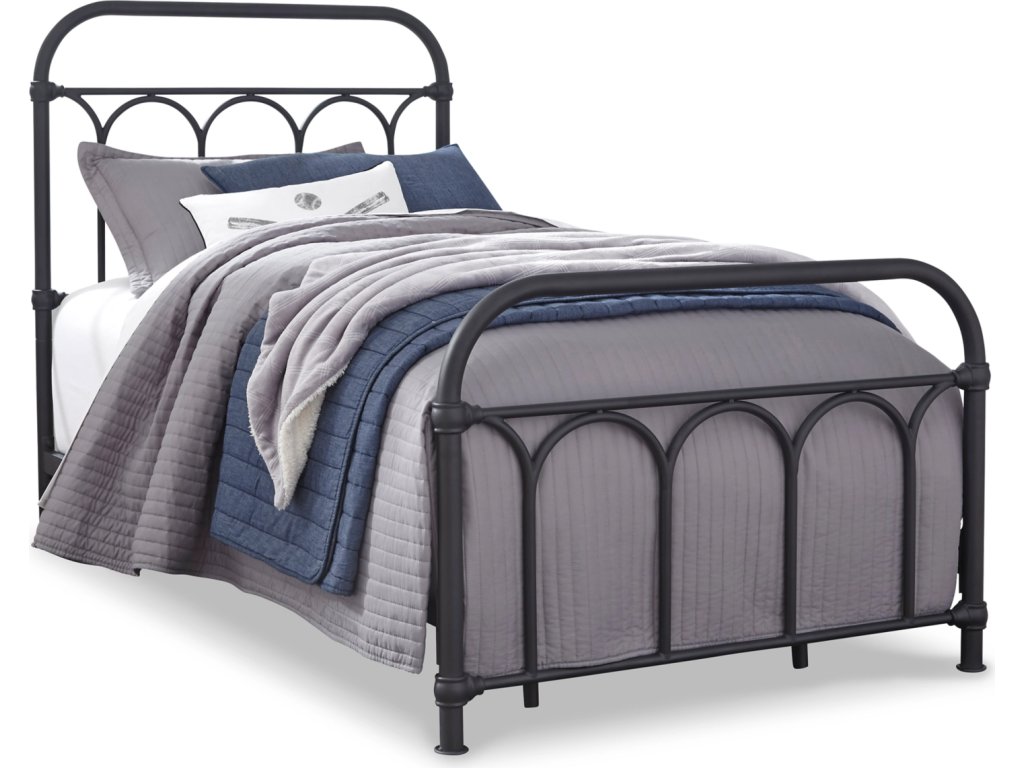 Nashburg Twin Metal Bed - image 5