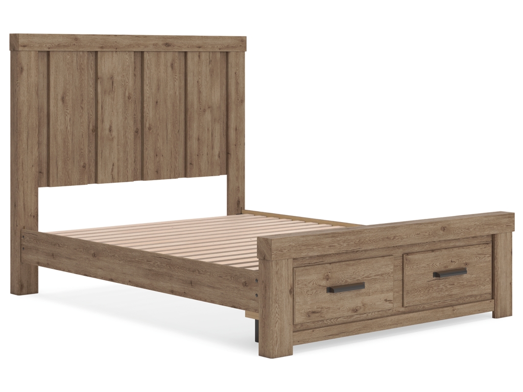Oliandon Queen Panel Storage Bed - image 2