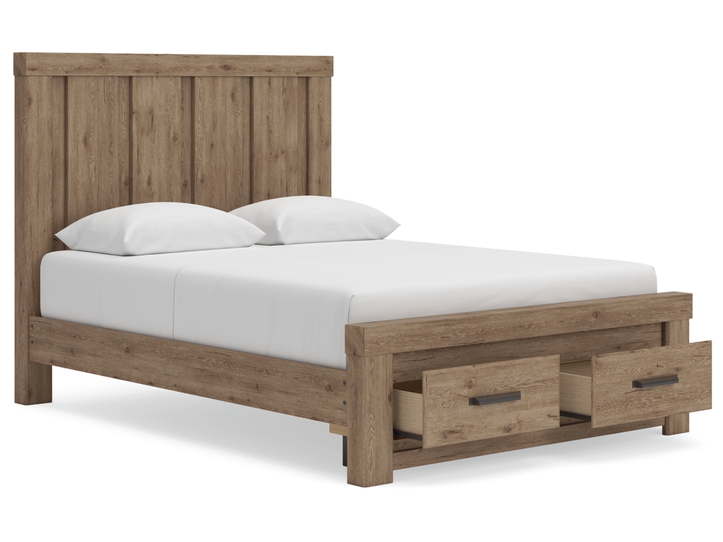 Oliandon Queen Panel Storage Bed - image 4