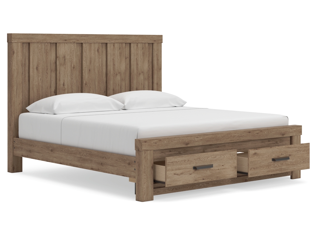 Oliandon King Panel Storage Bed - image 4
