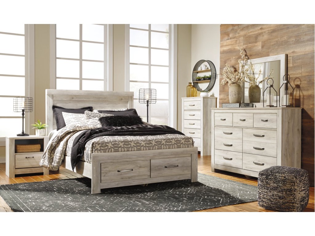 Bellaby Queen Platform Bed with 2 Storage Drawers - image 2