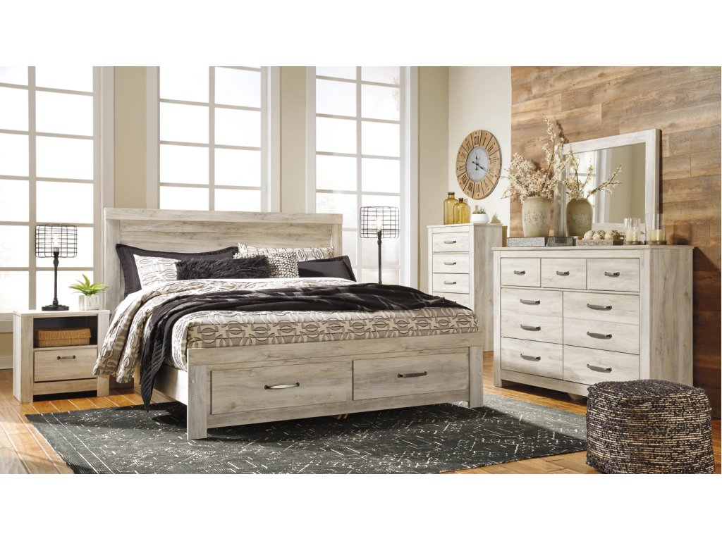 Bellaby King Platform Bed with 2 Storage Drawers - image 4