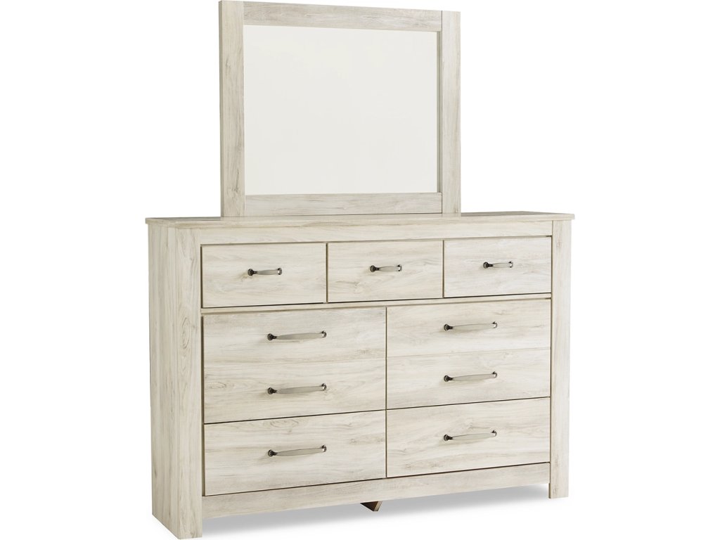 Bellaby King Panel Bed, Dresser, Mirror, Chest and 2 Nightstands - image 2