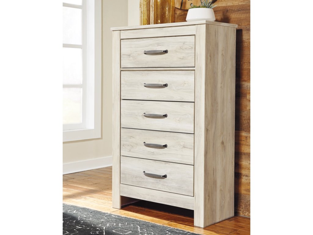 Bellaby King Panel Bed, Dresser, Mirror, Chest and 2 Nightstands - image 13