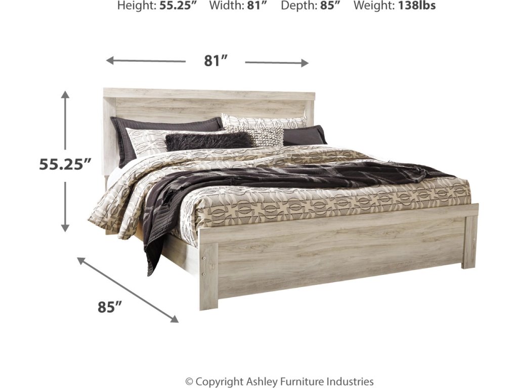 Bellaby King Panel Bed, Dresser, Mirror, Chest and 2 Nightstands - image 7