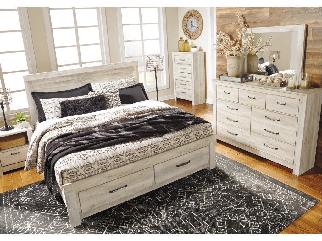 Bellaby King Platform Bed with 2 Storage Drawers - image 6