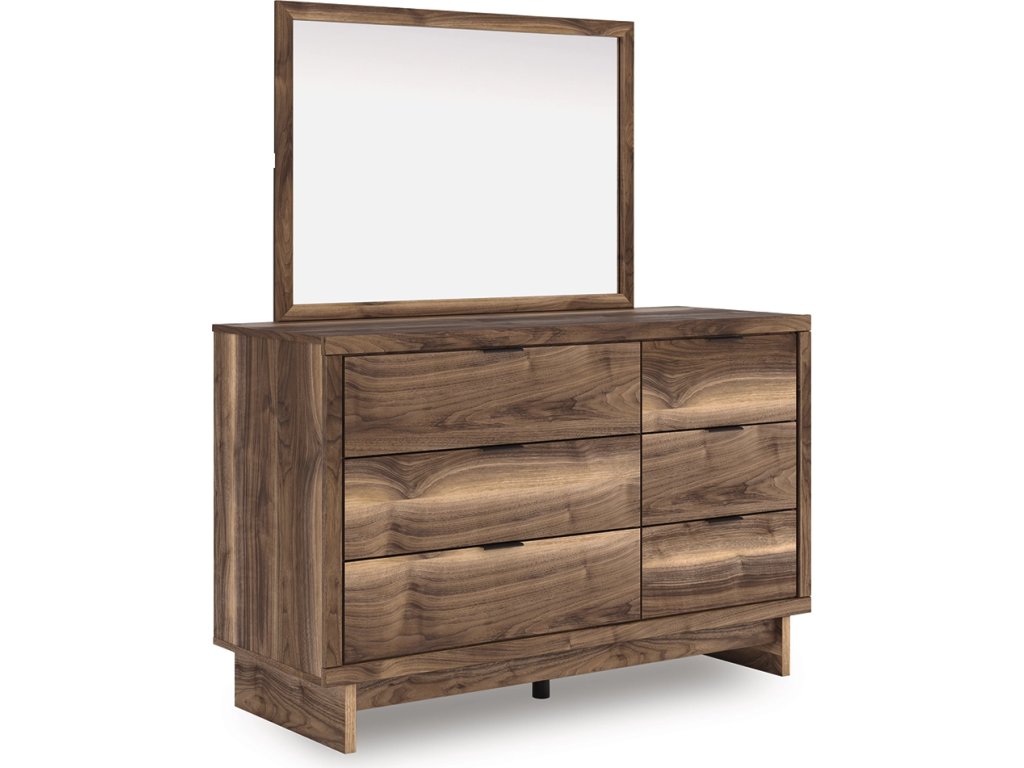 Chirason Full Panel Platform Bed, Dresser and Mirror - image 2