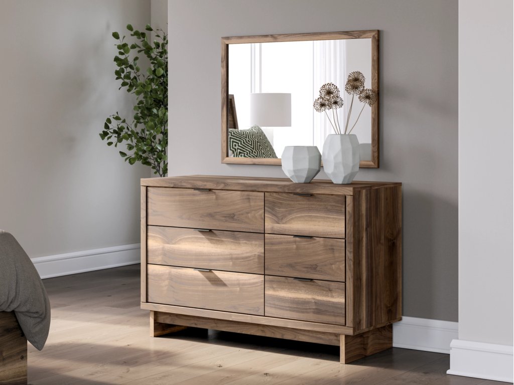 Chirason Full Panel Platform Bed, Dresser and Mirror - image 14