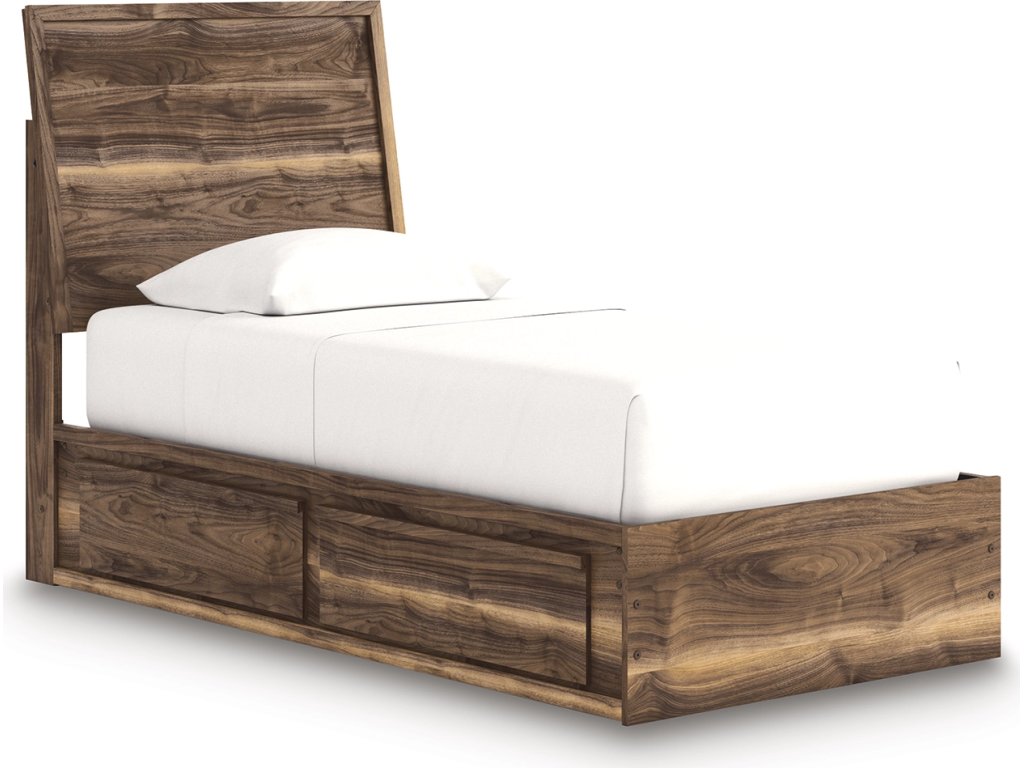Chirason Twin Panel Bed with Storage - main image