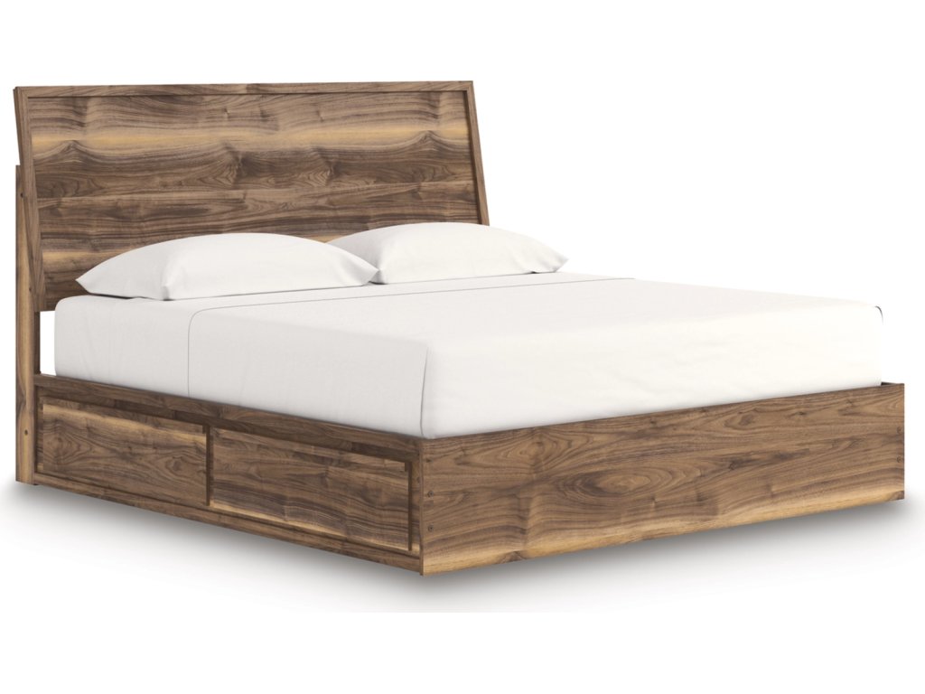 Chirason King Panel Bed with Storage - main image