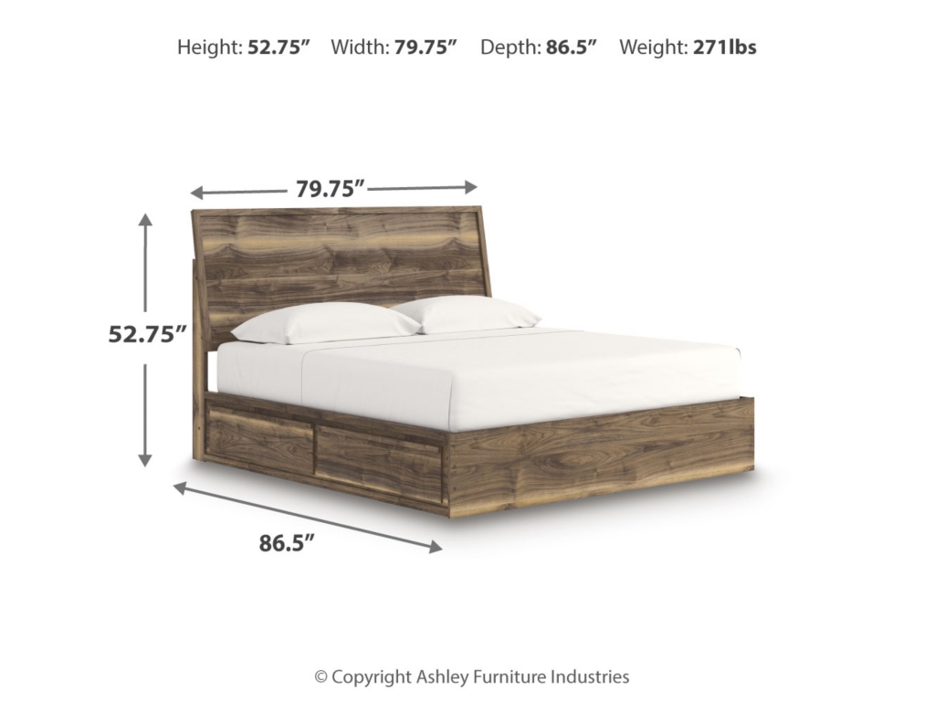 Chirason King Panel Bed with Storage - image 8