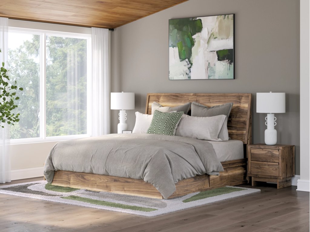 Chirason King Panel Bed with Storage - image 1