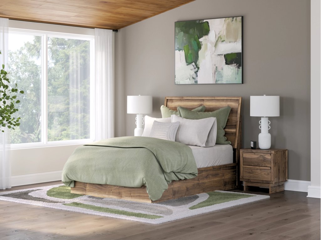 Chirason Full Panel Platform Bed, Dresser and Mirror - image 15