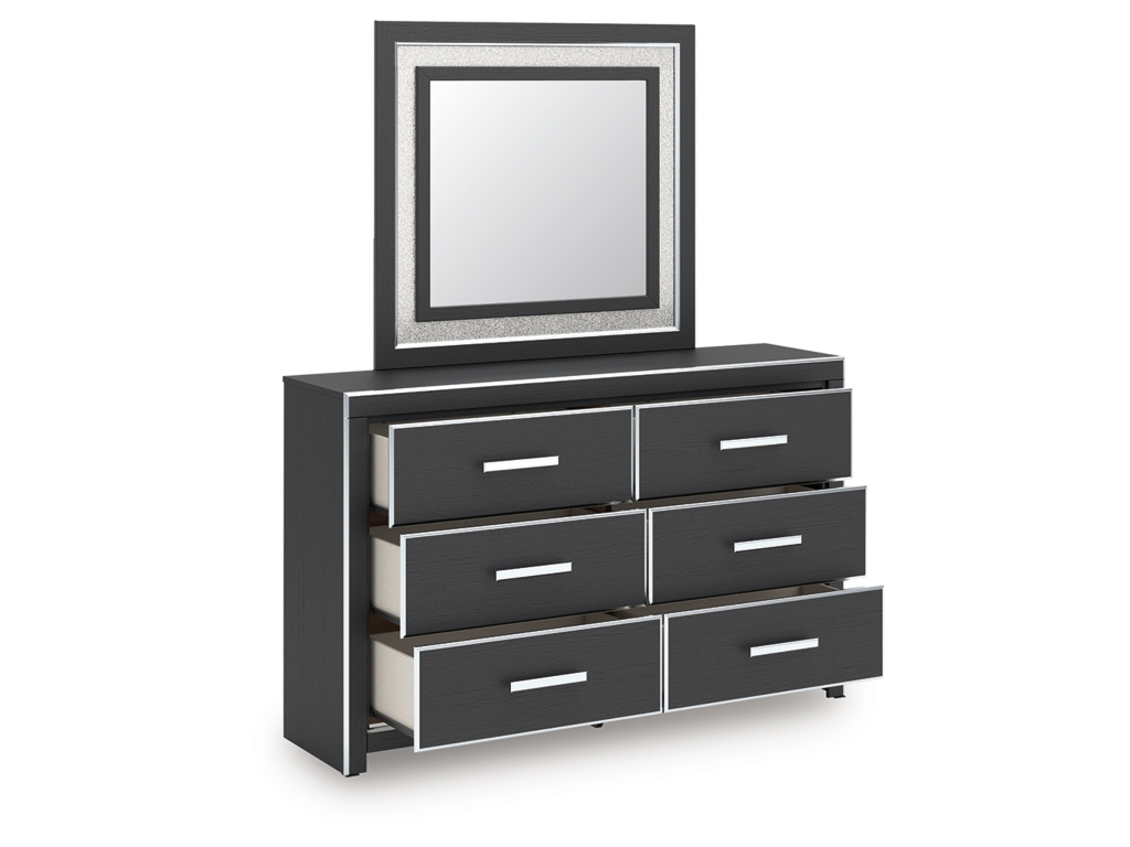 Zuraleus Queen Upholstered Bed, Dresser, Mirror and Nightstand - image 3