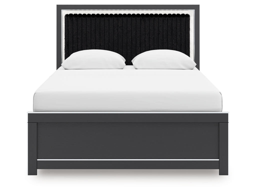 Zuraleus Queen Upholstered Panel Bed - image 4