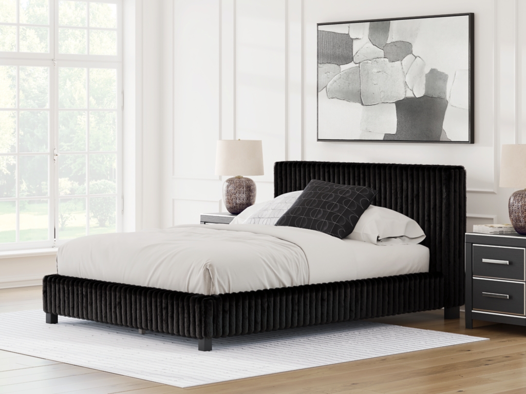 Zuraleus Queen Upholstered Bed - image 1