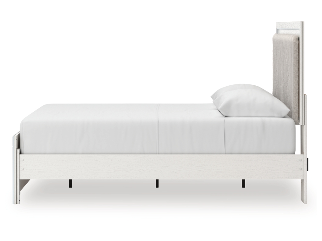Zuraleus Queen Upholstered Panel Platform Bed - image 7