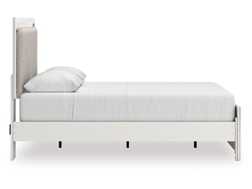 Zuraleus Queen Upholstered Panel Platform Bed - image 5