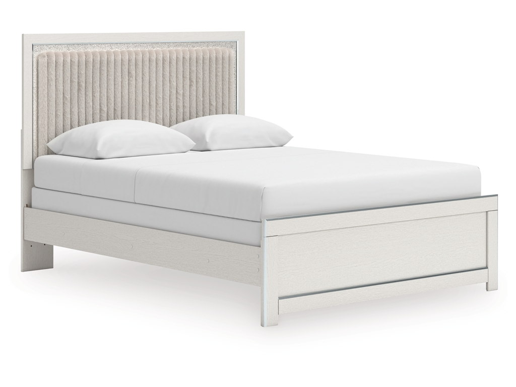 Zuraleus Queen Upholstered Panel Bed - main image