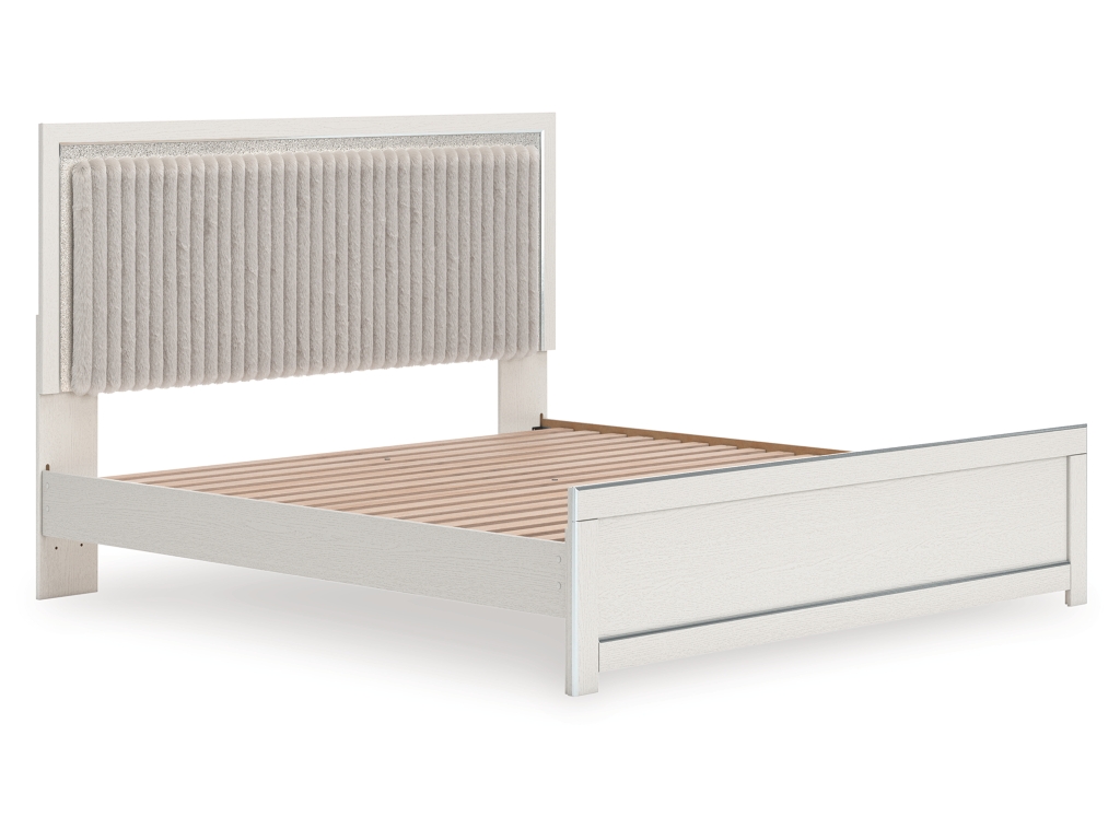 Zuraleus King Upholstered Panel Platform Bed - image 2