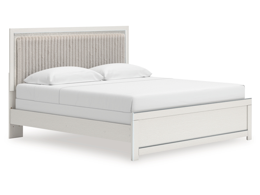 Zuraleus King Upholstered Panel Bed - main image