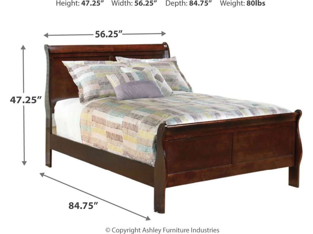 Alisdair Full Sleigh Bed, Dresser, Mirror, Chest and Nightstand - image 8