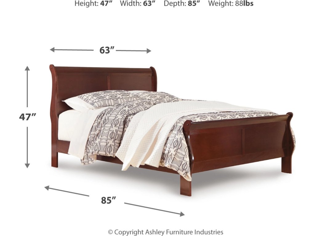 Alisdair Queen Sleigh Bed, Dresser, Mirror, and Chest - image 5