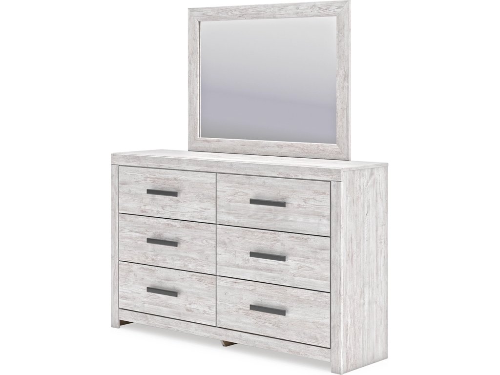 Cayboni Full Panel Bed, Dresser and Mirror - image 4