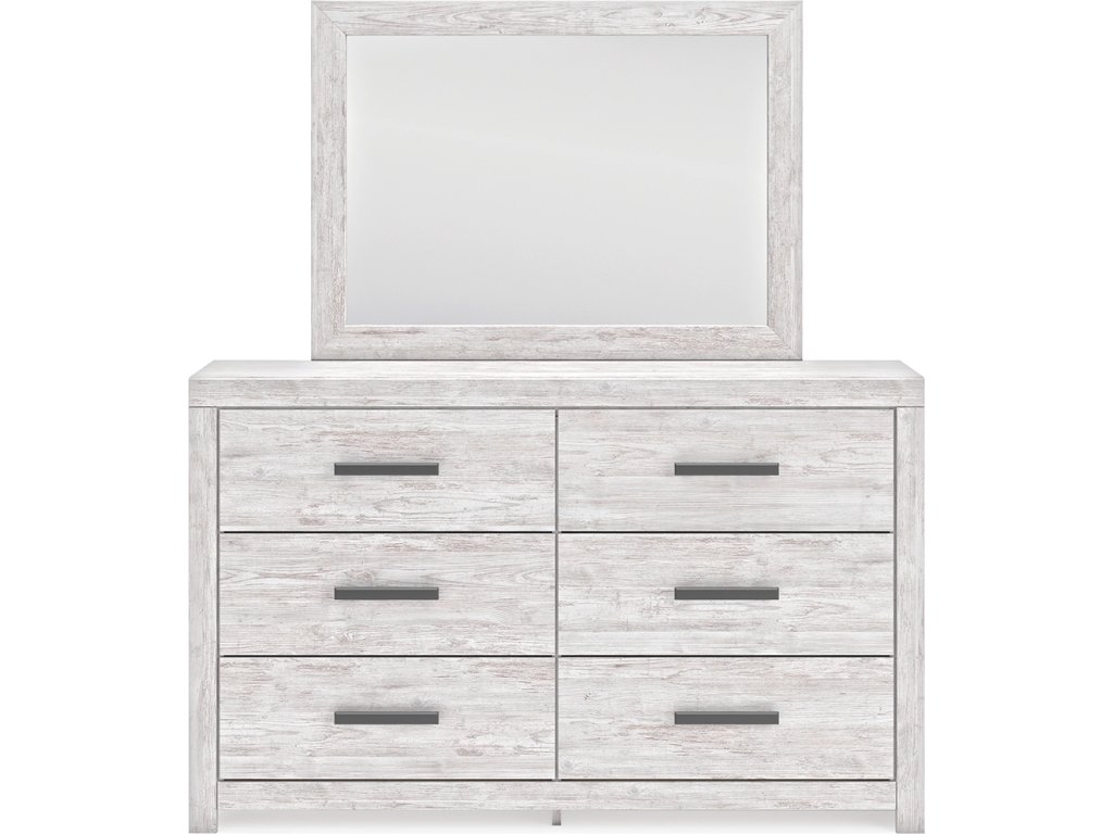 Cayboni Full Panel Bed, Dresser and Mirror - image 3