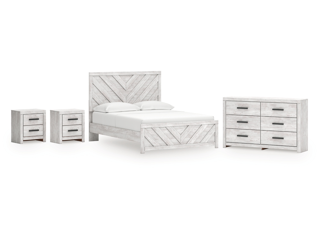 Cayboni Queen Panel Bed, Dresser and 2 Nightstands - main image