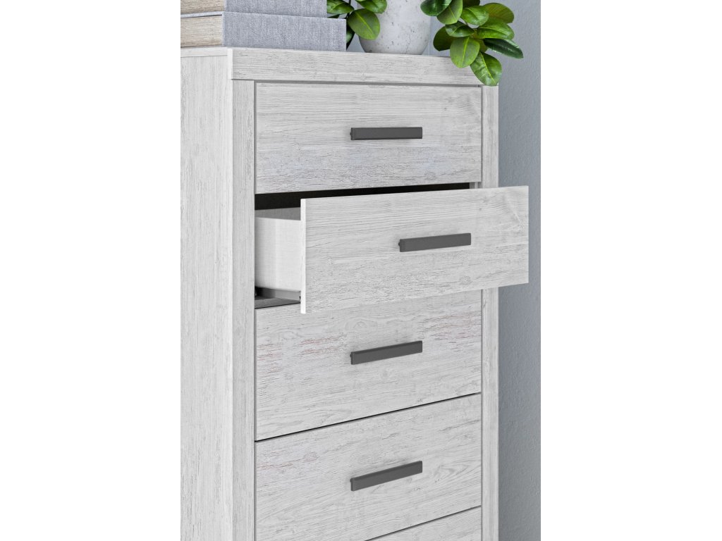 Cayboni Full Panel Bed, Dresser, Mirror, Chest and 2 Nightstands - image 26