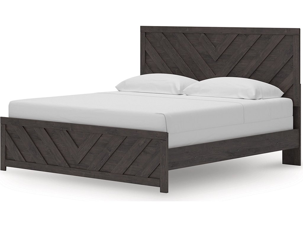Prendonea King Panel Bed, Dresser and 2 Nightstands - image 13