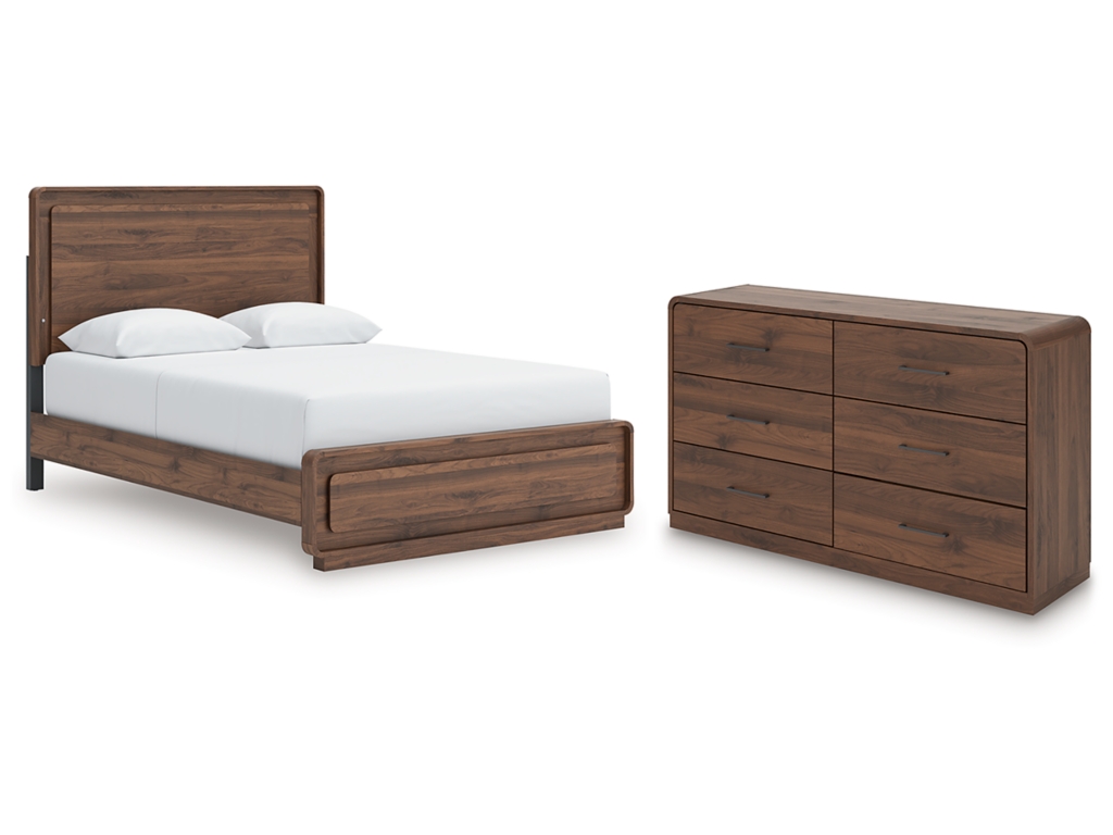 Fortlorn Queen Panel Bed and Dresser - main image