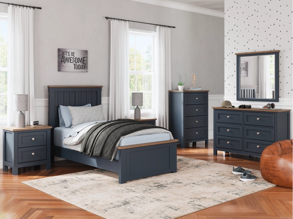 Landocken Dresser and Mirror - image 9