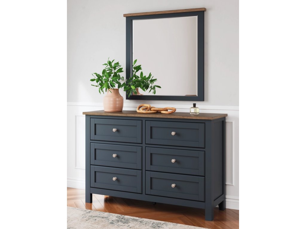 Landocken Dresser and Mirror - image 1