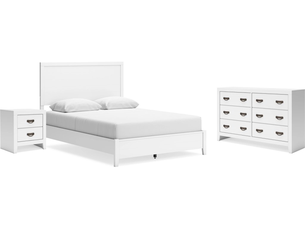 Binterglen Queen Panel Bed, Dresser and Nightstand - image 1