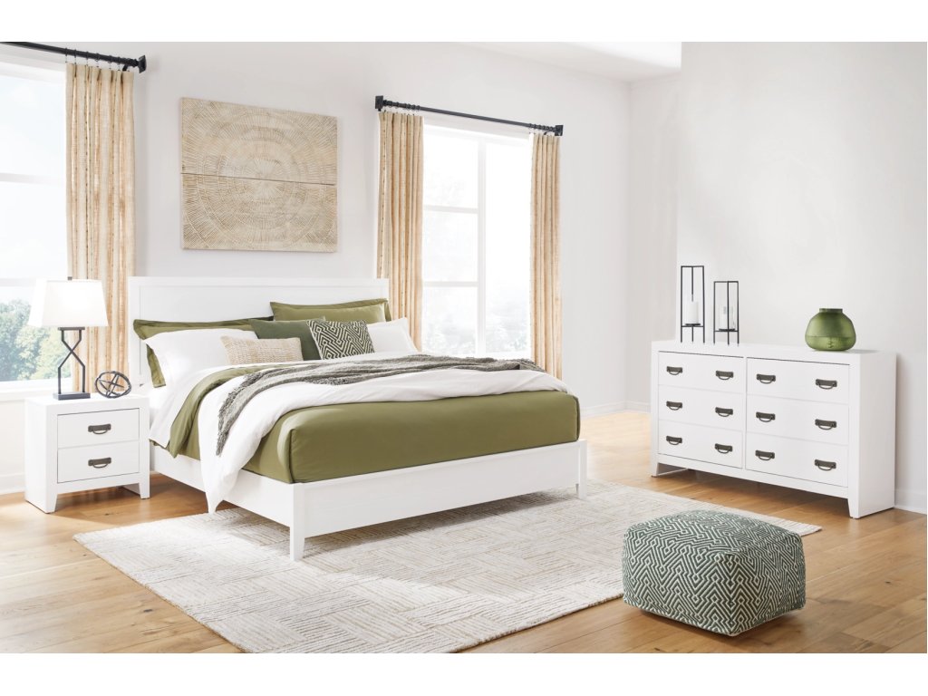 Binterglen King Panel Bed, Dresser and Nightstand - main image