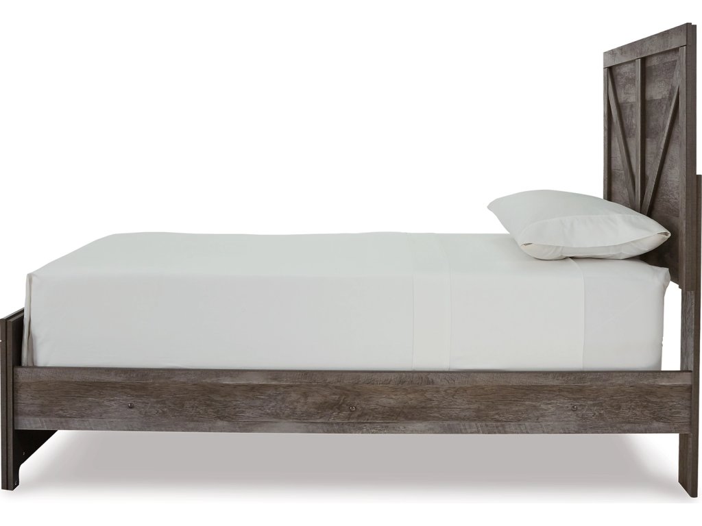Wynnlow Twin Crossbuck Panel Bed, Dresser and Mirror - image 5