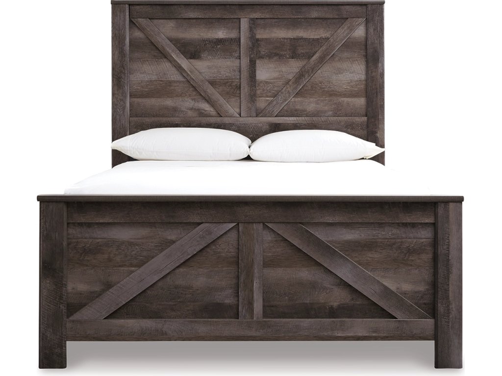 Wynnlow Queen Crossbuck Panel Bed, Dresser and Mirror - image 3
