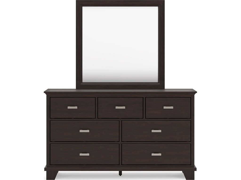 Covetown Queen Panel Bed, Dresser, Mirror, Chest and Nightstand - image 1