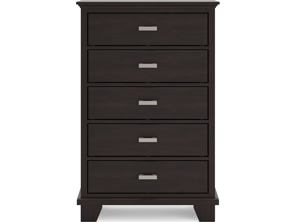 Covetown Queen Panel Bed, Dresser, Mirror, Chest and Nightstand - image 4