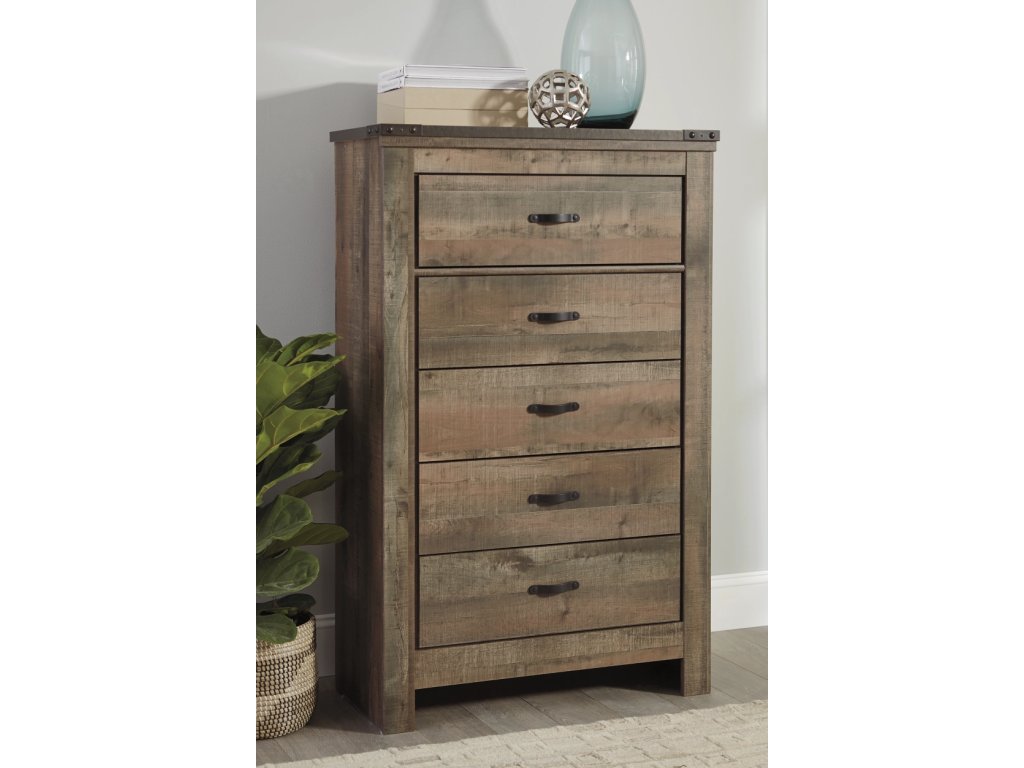 Trinell Queen Panel Bed, Chest and 2 Nightstands - image 15