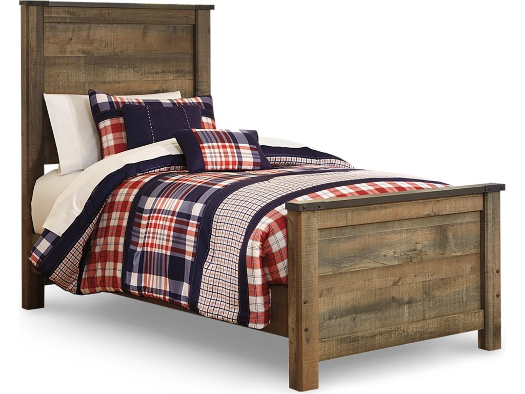 Trinell Twin Panel Bed, Dresser and Mirror - image 2