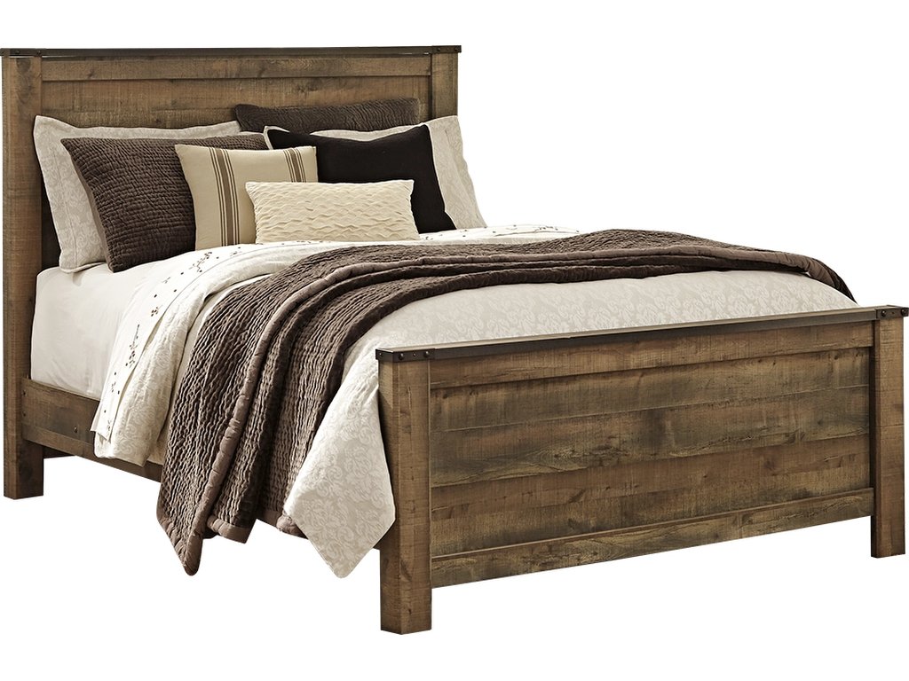 Trinell Queen Panel Bed, Dresser, Mirror and Nightstand - image 1