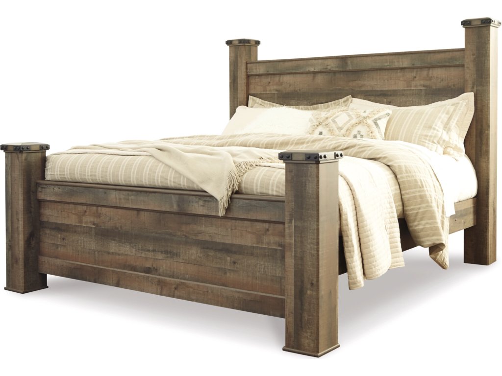 Trinell King Poster Bed - main image