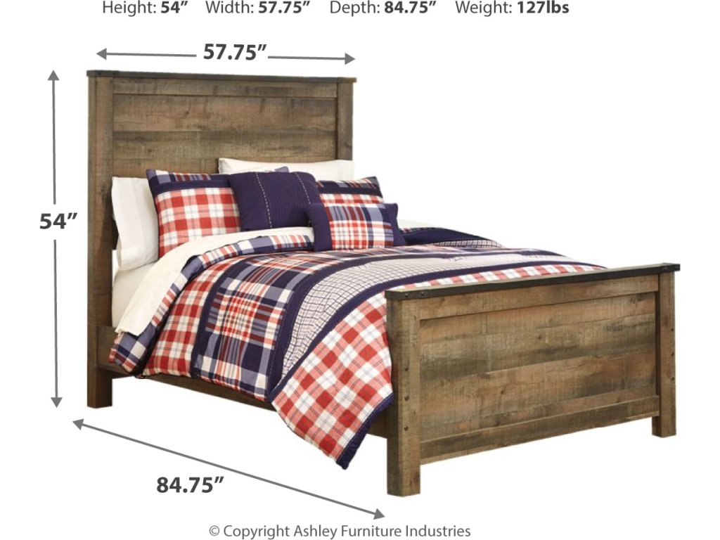 Trinell Full Panel Bed - image 3